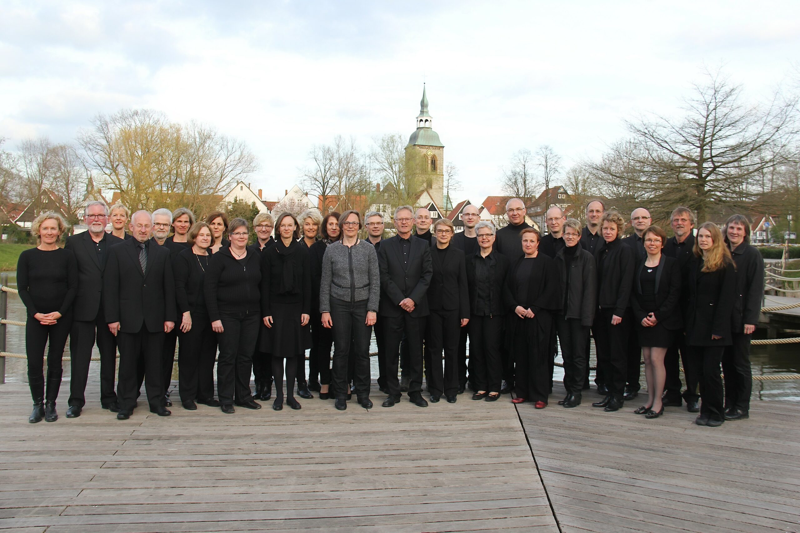 Begeht Bruckners 200. Geburtstag mit einem Konzert: das Vokalensemble Wiedenbrück. Fotorechte: Jürgen Wüstefeld