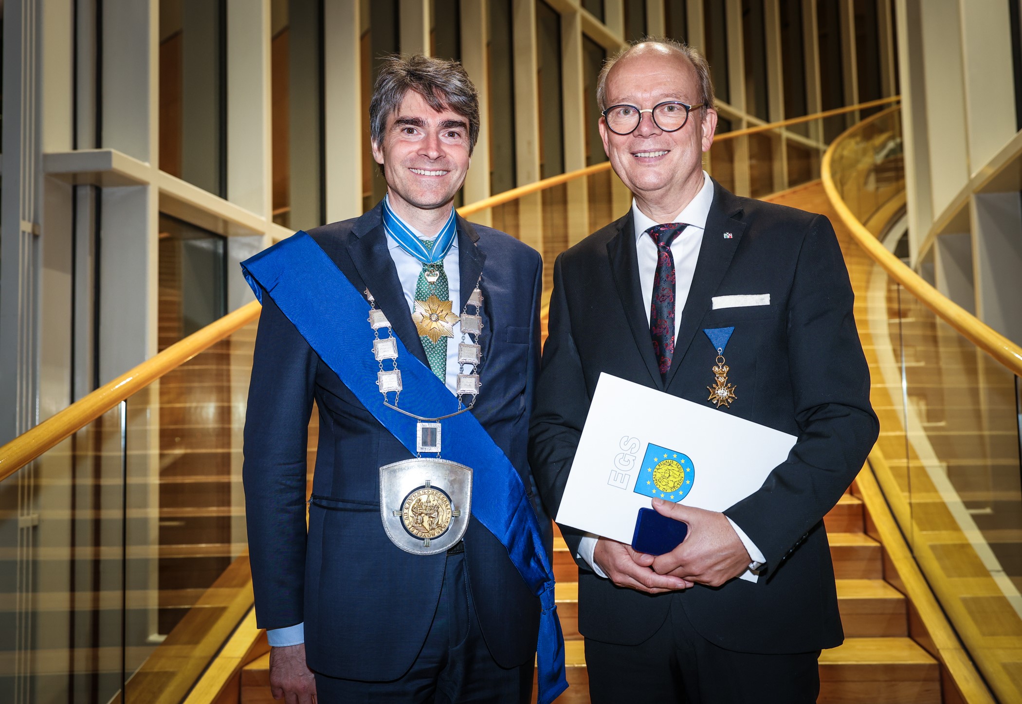 André Kuper und Charles-Louis Prinz von Merode  (Foto: privat