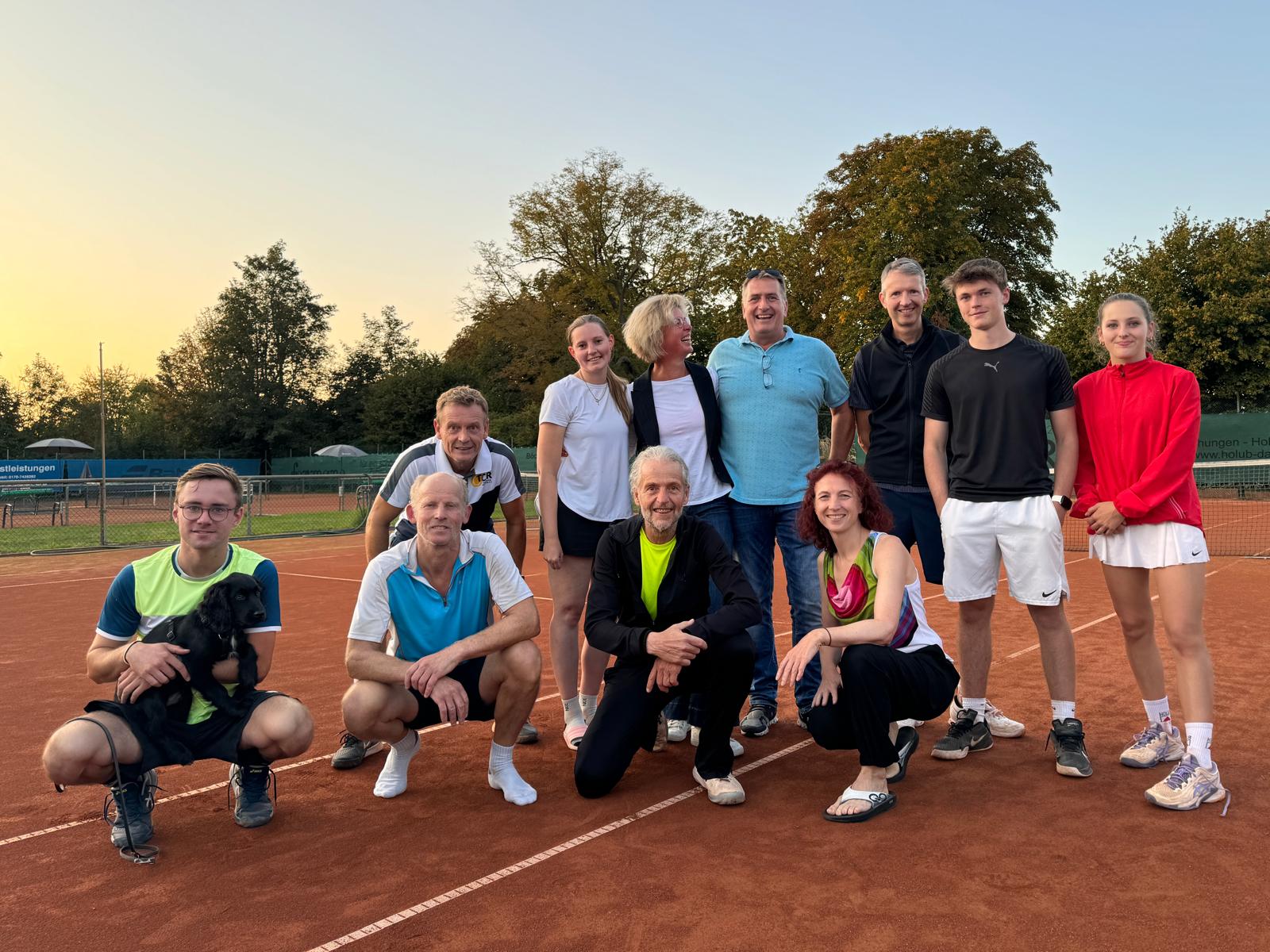 Jan Niermann und Hugo, Frank Landwehr, Michael Küpper, Senta Sipert, Lutz Ebeling, Manuela Ernst, Dirk 
Frenz, Maria Aufderh