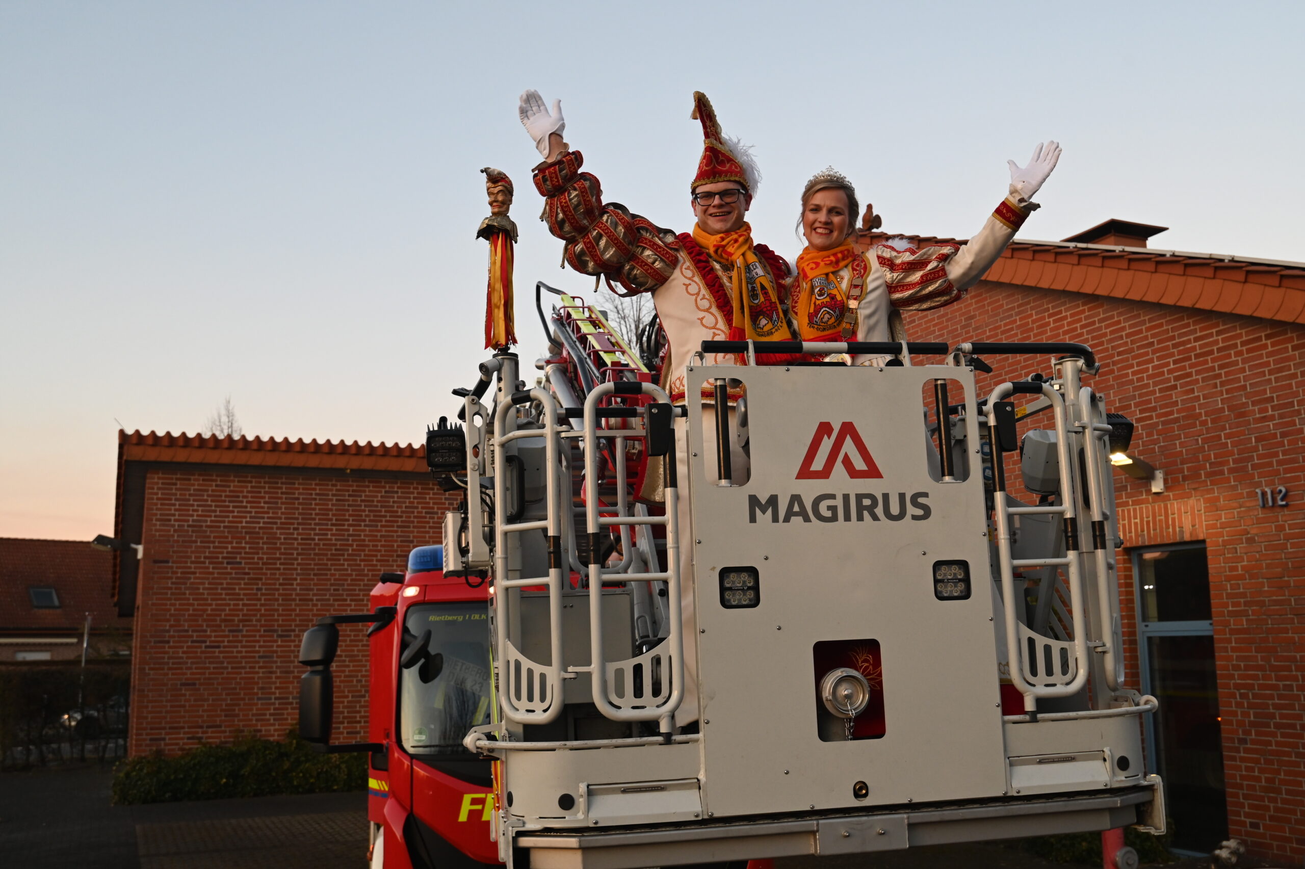 Prinzenpaar Sebastian I. Reinkemeier und Katharina I Mertens. (Foto: RSA/Pfaff)